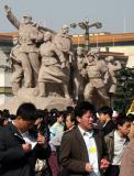 Tourists mob, Beijing, China