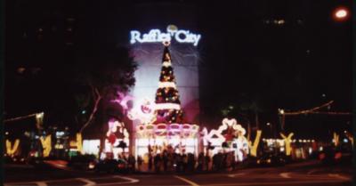 Raffles City during Christmas 2000