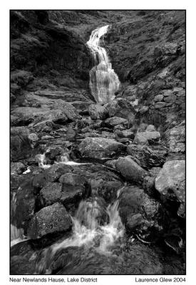 Waterfall at Newlands Hause