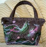 Mauve Purse Side I