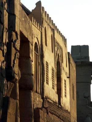 Mosque inside Luxor Temple