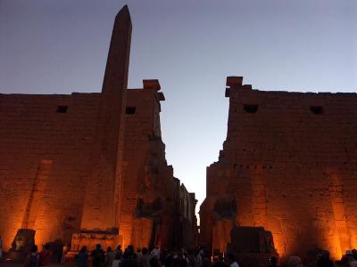 Luxor Temple at Dusk