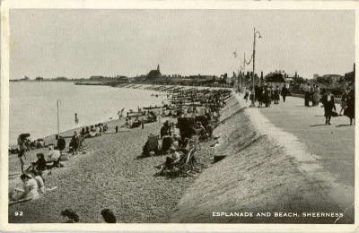 Esplanade & Beach 1955