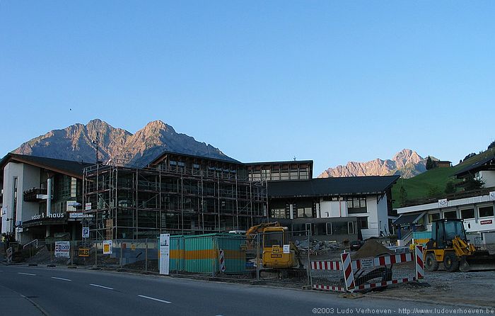 Walserhaus in Hirschegg (2.8.2003)
