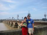 Crossing back to Bordeaux after le tour