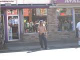 Crazy Drunken James from across the street