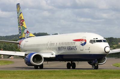 BA operates a mix of Boeing 737s, 757s and Airbus 319s and 320s between EDI and its London hubs