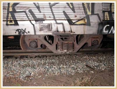Off the rails.