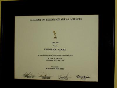 Freds Emmy for A Year In The Life