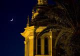 Moon & Church Spire