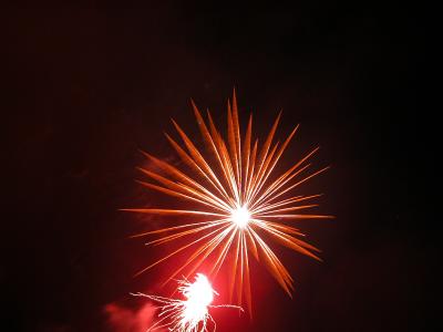 The Needles, Fireworks