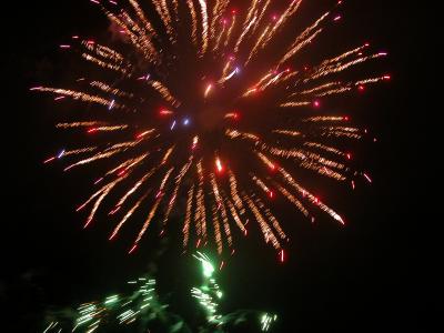 The Needles, Fireworks