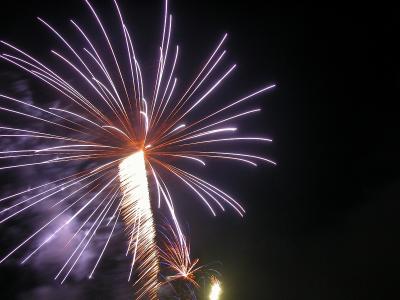 The Needles, Fireworks