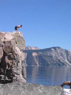 A big jump into another dimension