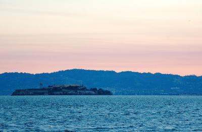 Alcatraz At Dawn