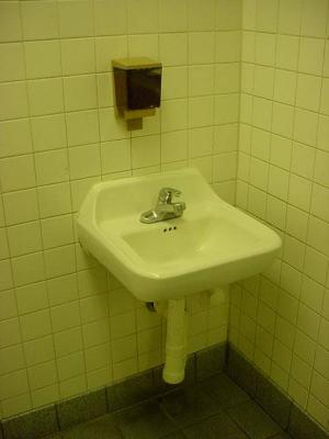 restroom sink