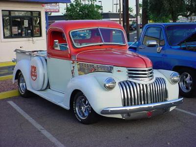 custom antique  pickup truck