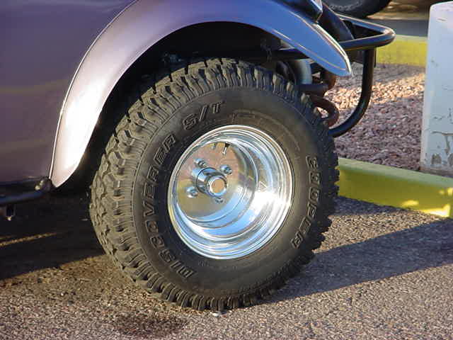 VW Baja wheel