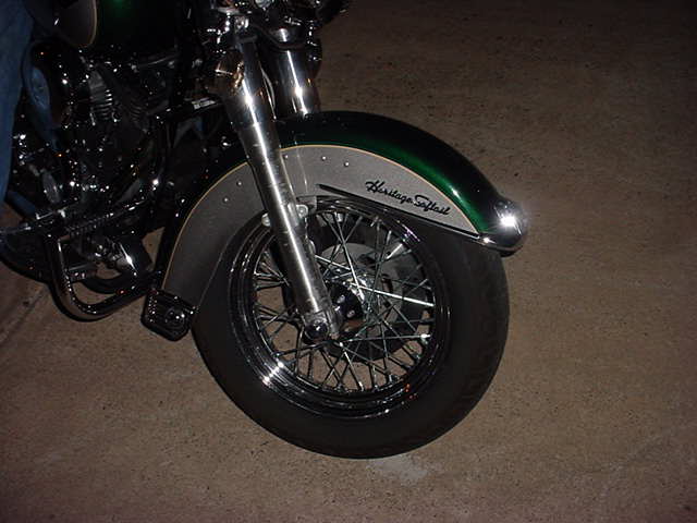 Harley in the dark