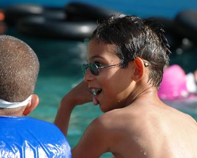 Sam & His Buddy at the Plunge