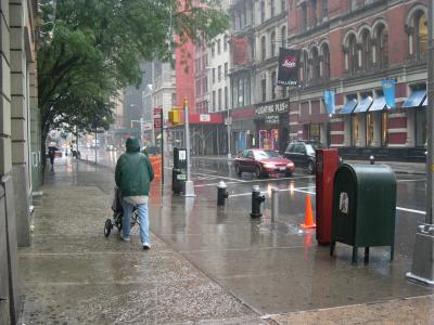 Rain on Broadway