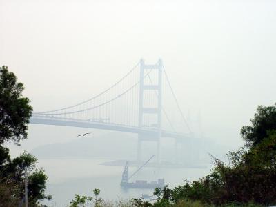 Tsing Ma Bridge in the Mist