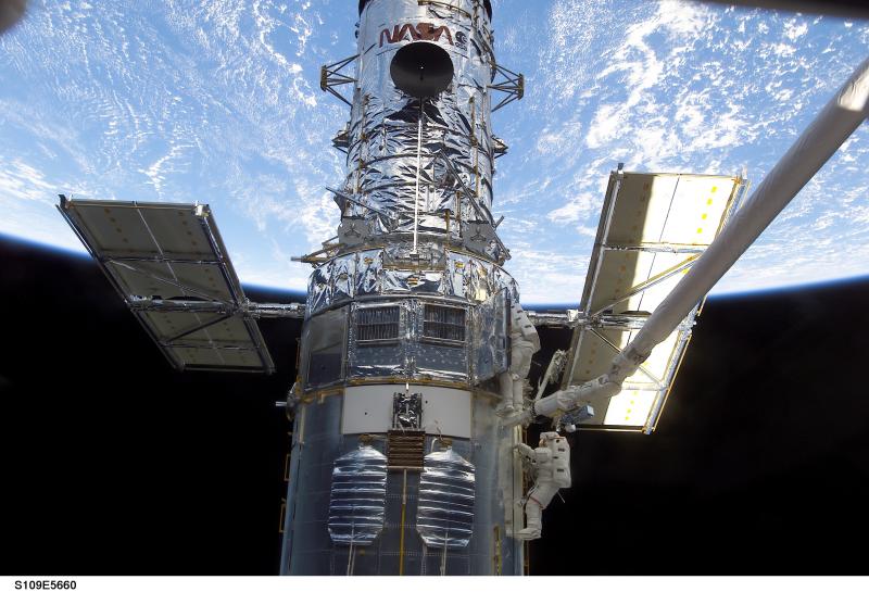 Hubbles New Solar Panels