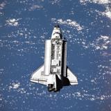 Shuttle in Space