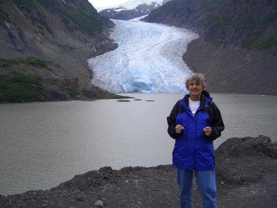 Our first glacier
