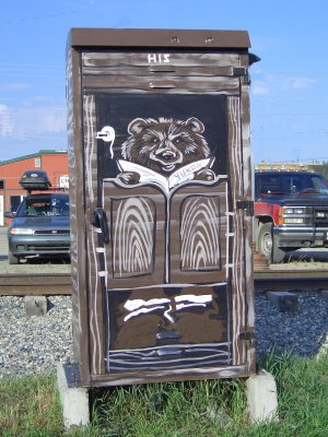 Whitehorse has taggers also.
