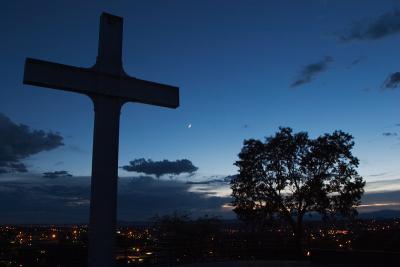 Cross of the Martyrs @ Sunset