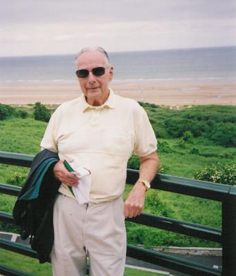 Bob Searl  Omaha Beach  Normandy, France June 2004