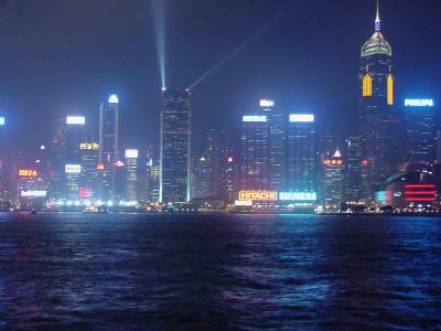 HK Harbour at night