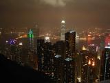 HK at night from Victoria Peak