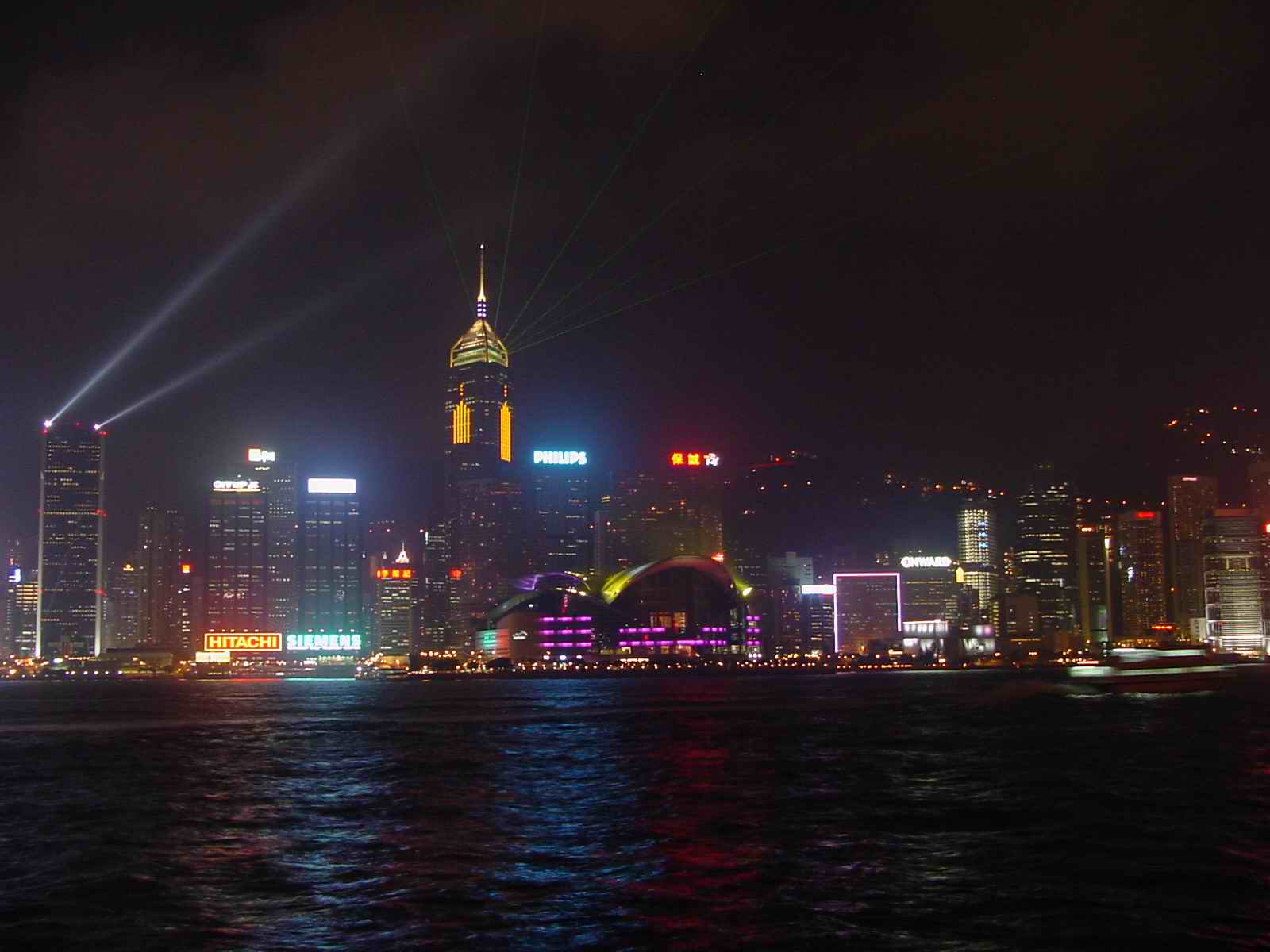 HK Harbour at night