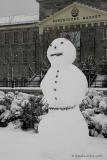 Bonhomme de neige dans le Vieux