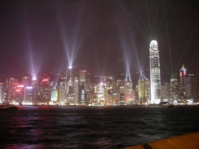 Hong Kong view from Kowloon