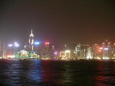 Hong Kong view from Kowloon