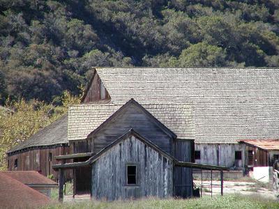 Round-ended barn and sheds