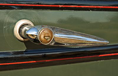 Old truck handle