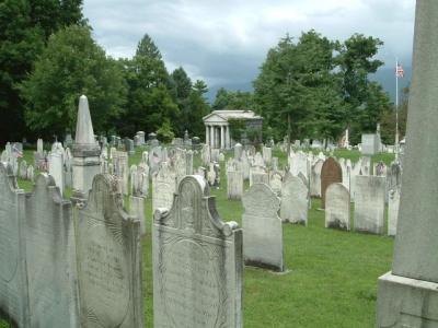 Churchyard in Bennington