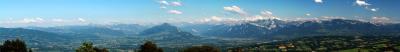 Panorama of the Alps