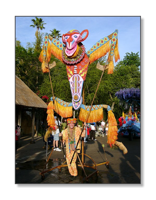 <b>Mickeys Jammin Jungle Parade</b><br><font size=2>Animal Kingdom