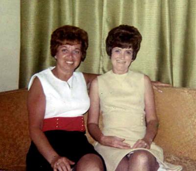 Gladys O'Boyle (who lived in projects) & Theresa Martin
