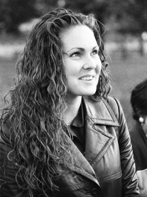 Black Leather Camera Girl 2