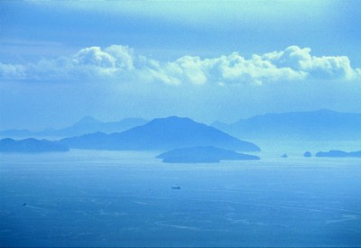 view from miyajima