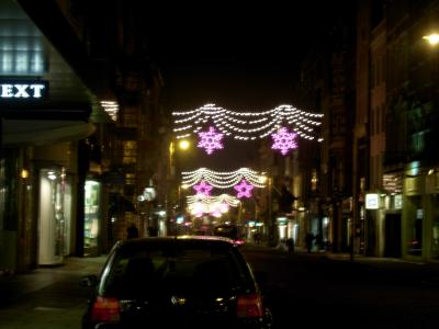 Lights on New Bond Street.