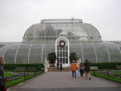 The Palm House from the outside.