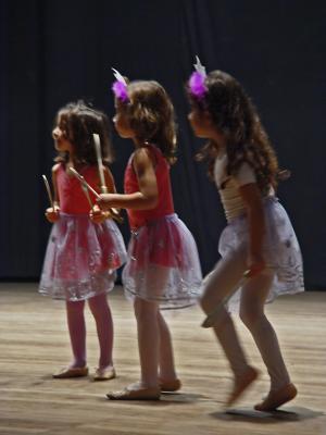 First steps in ballet