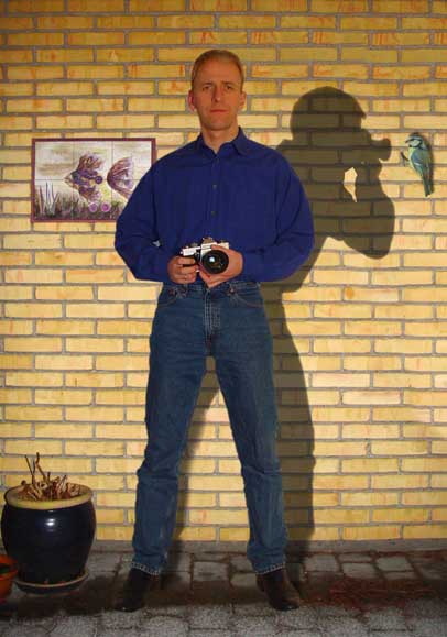 <B>Lucky Willem, shoots faster than his shadow.</B> <br>by Willem